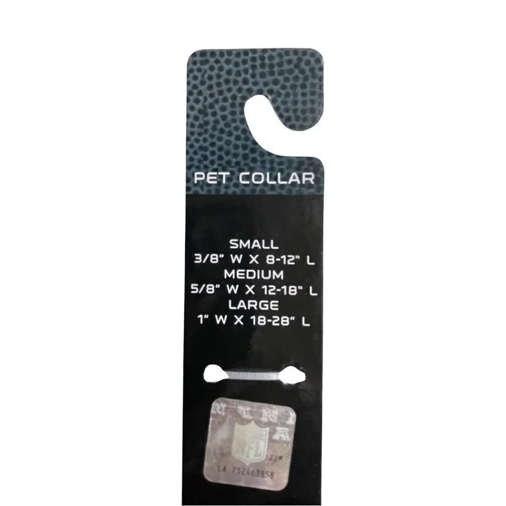 NFL Pets First Dog Collar Chicago Bears Foitbsll Small NWT